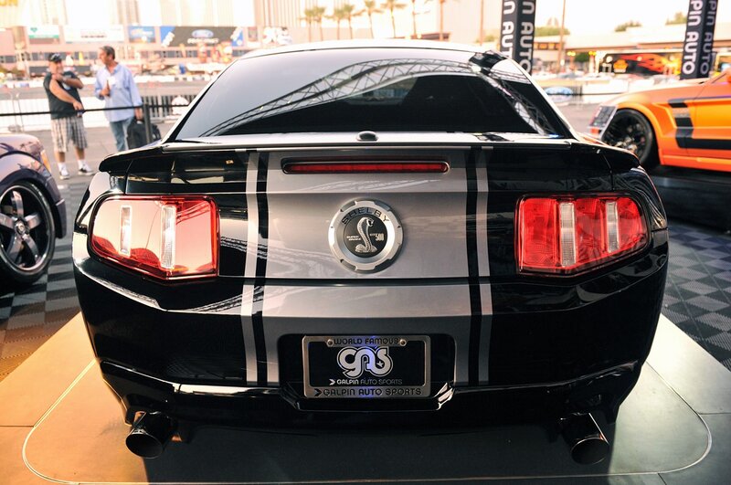 Shelby GT500 rear view
