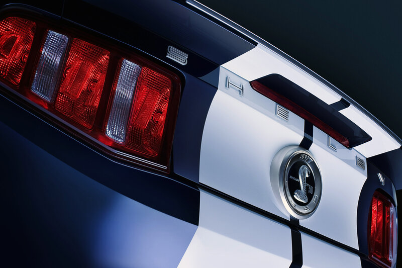 Shelby GT500 rear view