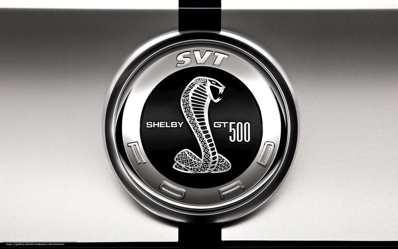 Shelby GT500 SVT emblem