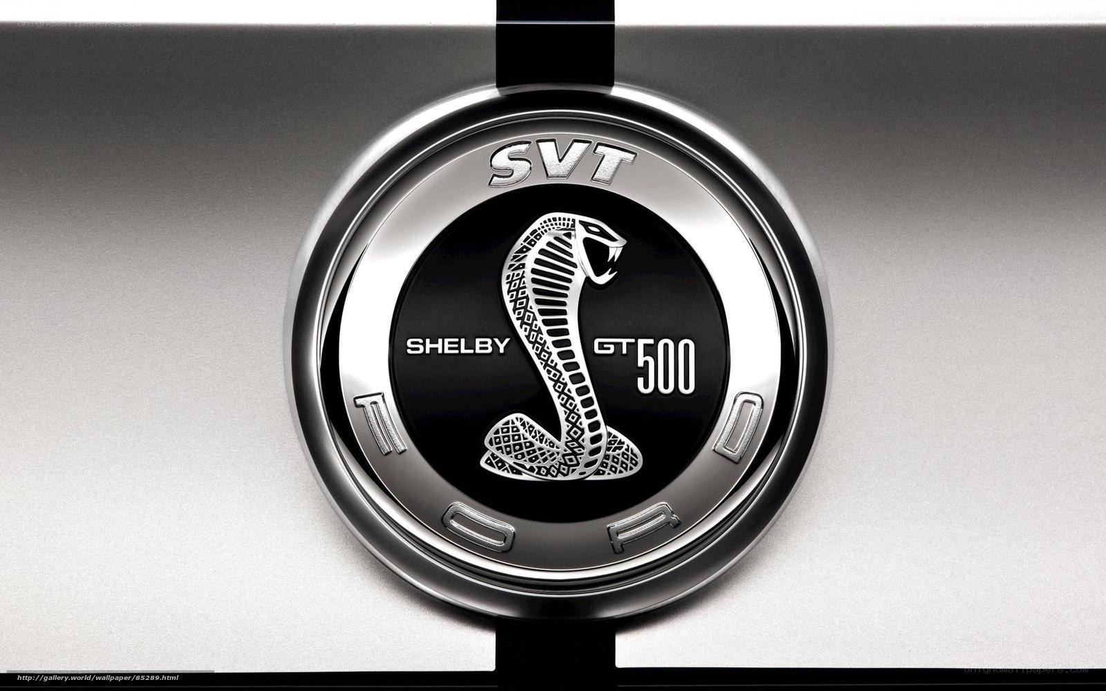Shelby GT500 SVT emblem