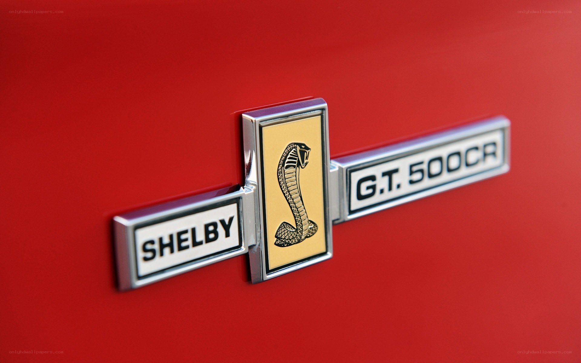 Shelby GT500CR emblem