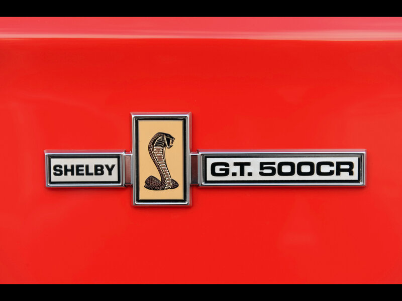 Shelby GT500CR emblem