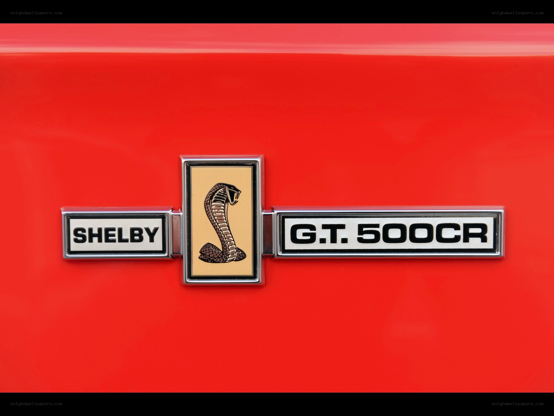 Shelby GT500CR emblem