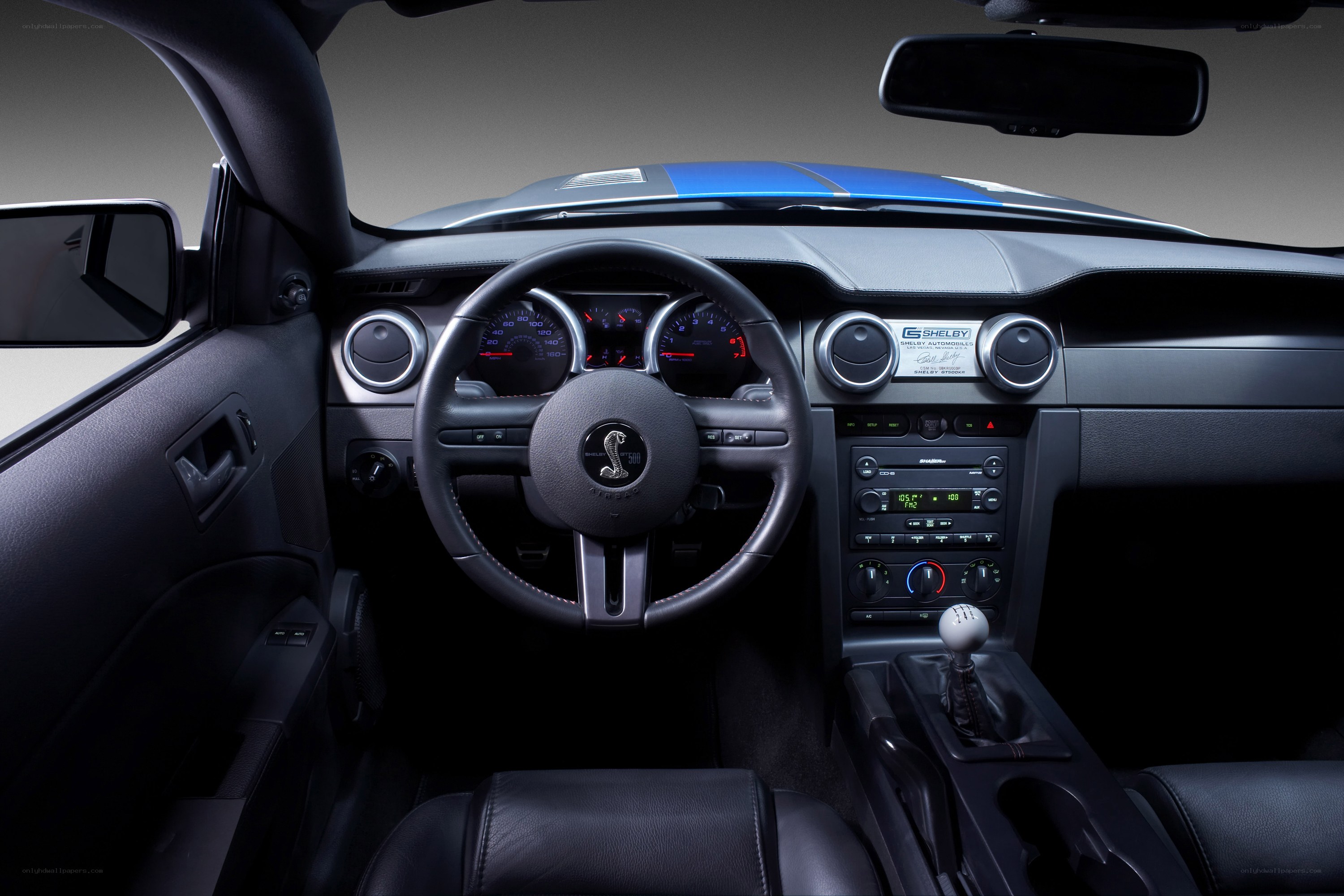 Shelby Mustang interior