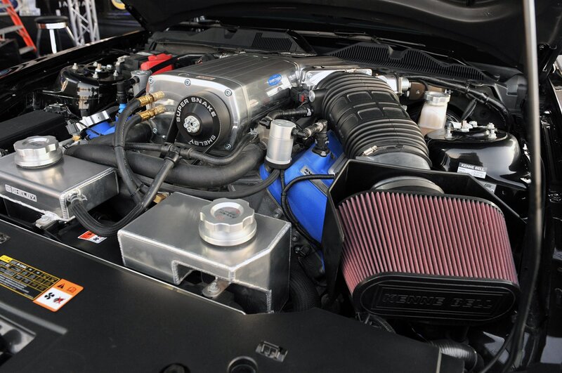 Shelby Super Snake engine bay