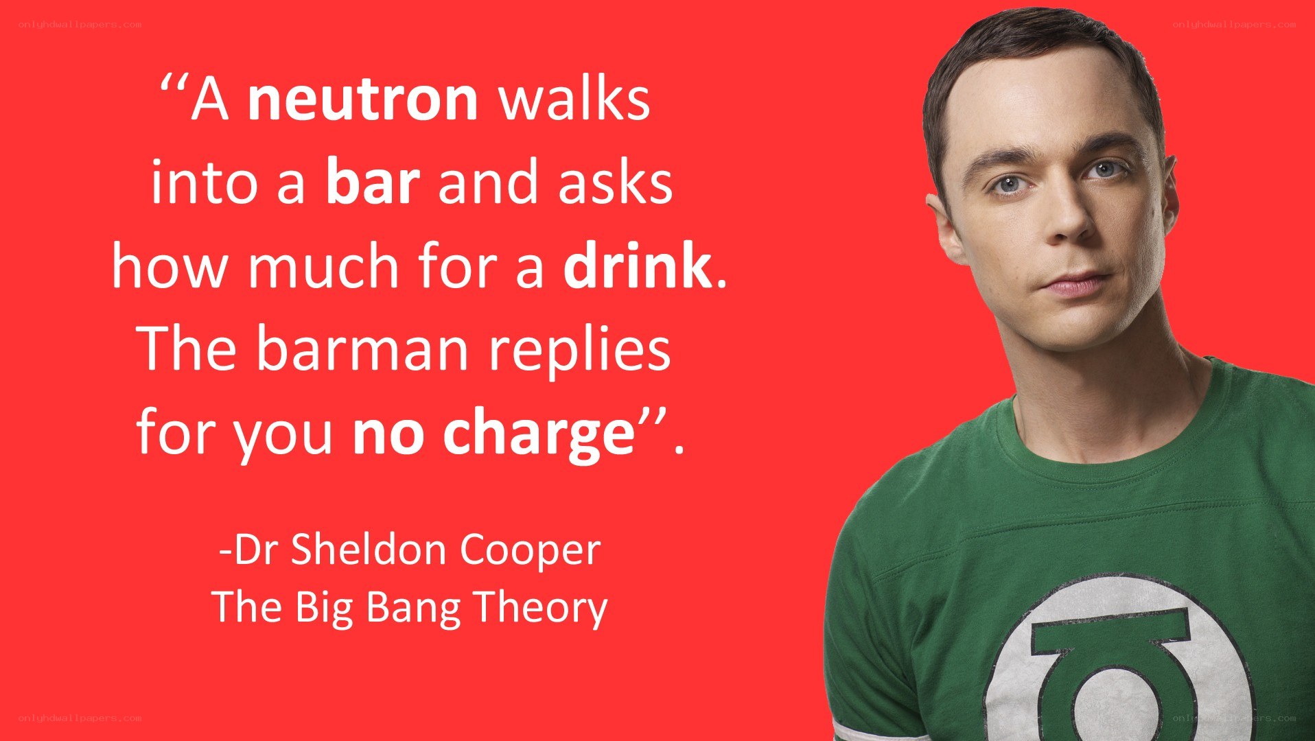 Sheldon Cooper joke