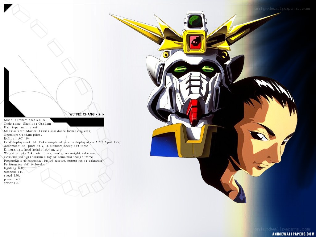 Shenlong Gundam and pilot