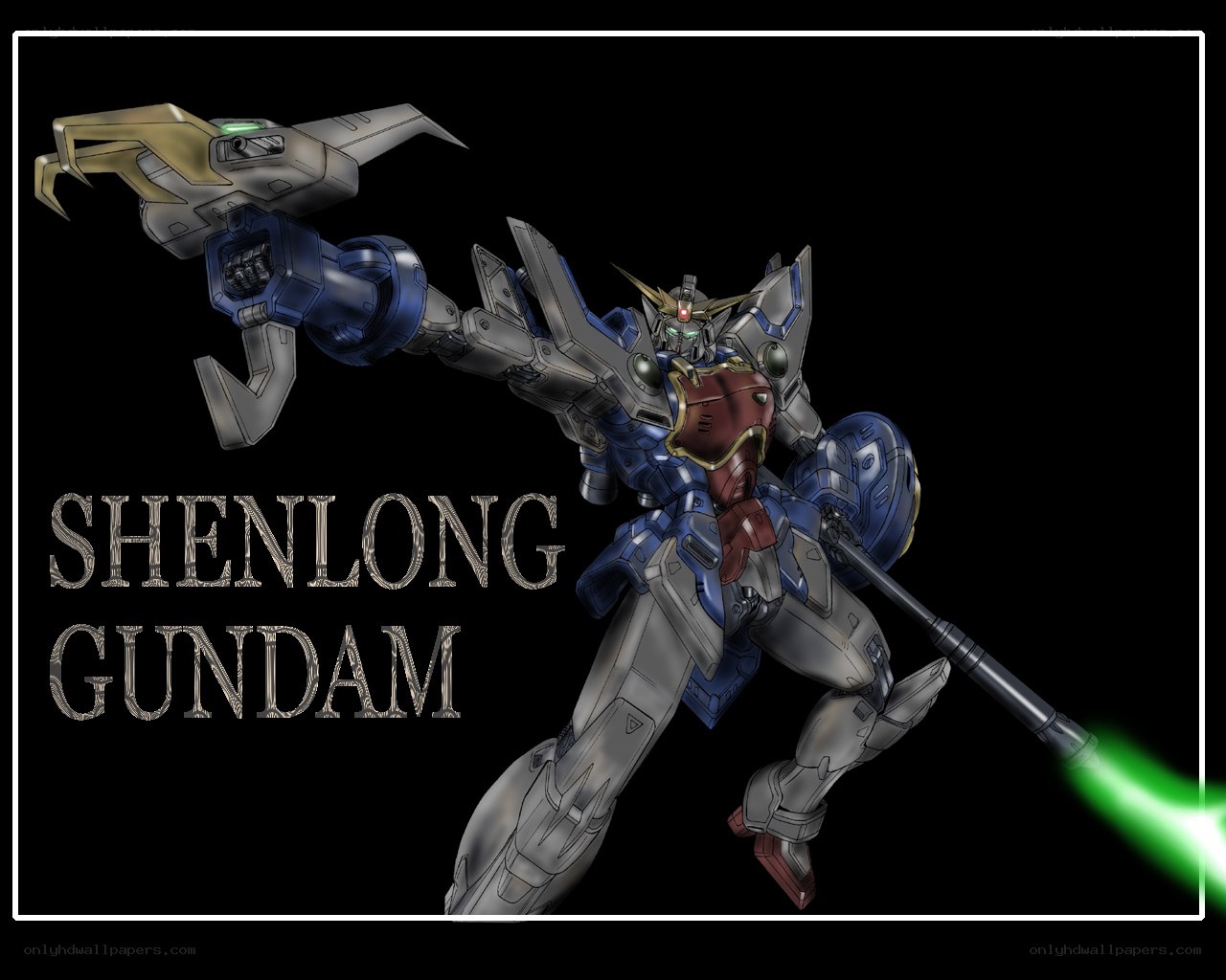 Shenlong Gundam in action