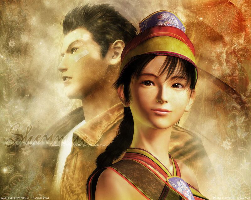 Shenmue characters artwork