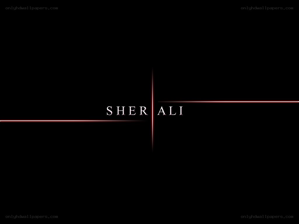 Sher Ali title card