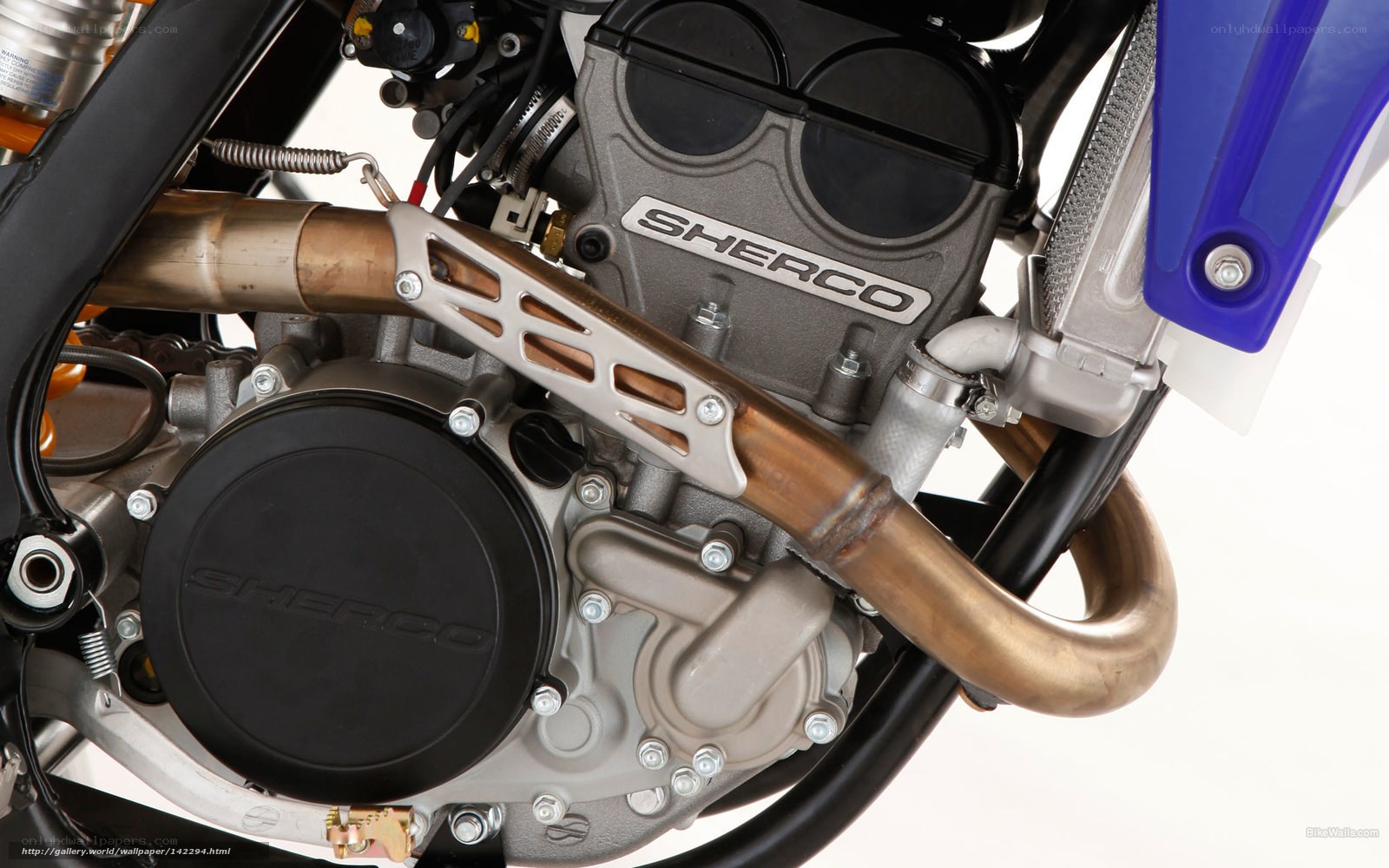Sherco motorcycle engine details