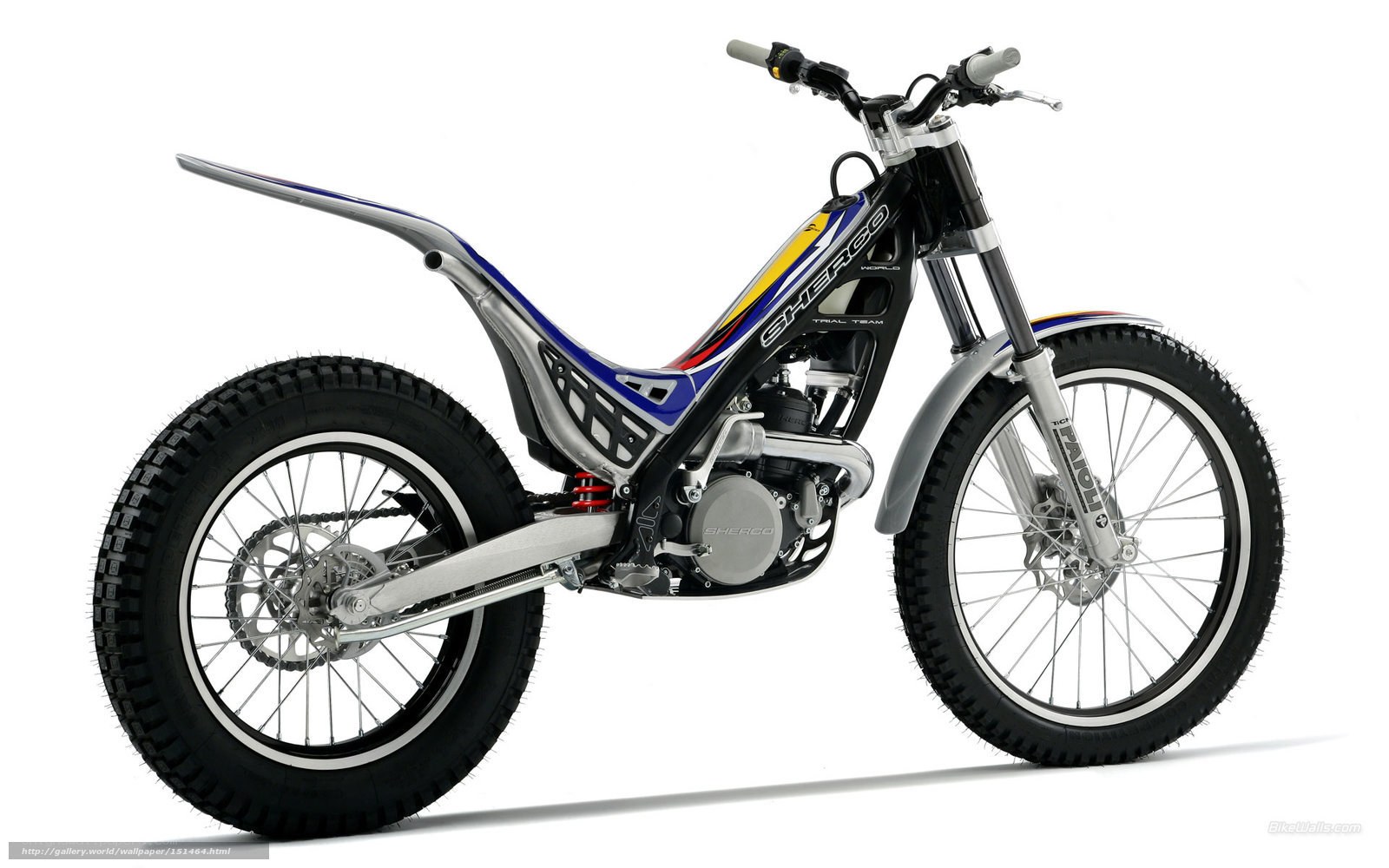 Sherco trial motorcycle
