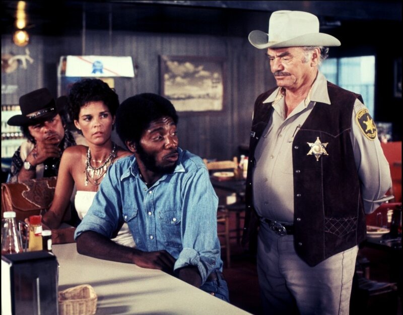 Sheriff and Patrons in Bar