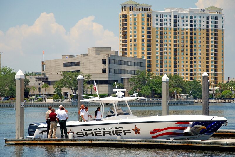 Sheriff Boat at Dock