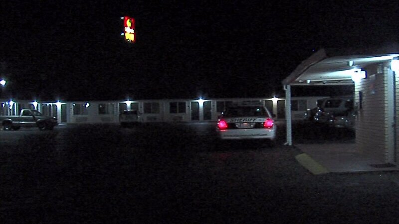 Sheriff Car at Motel