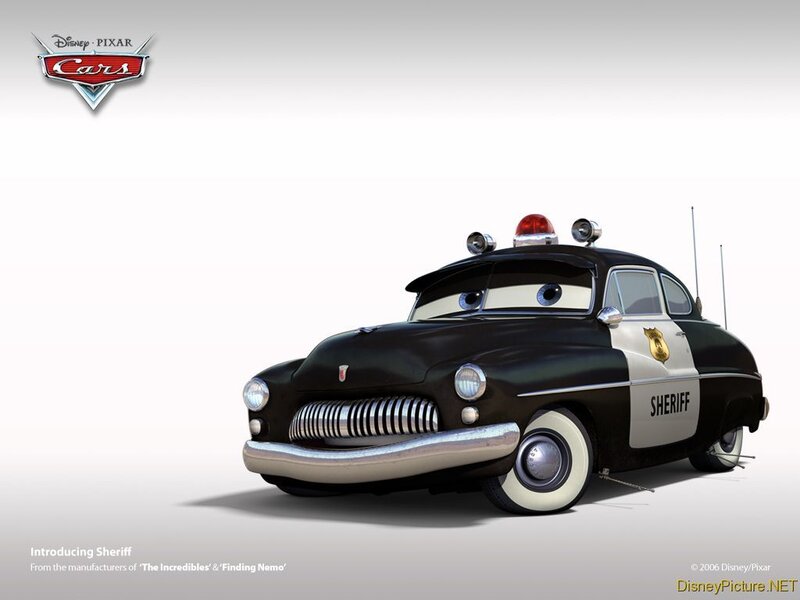Sheriff from Cars