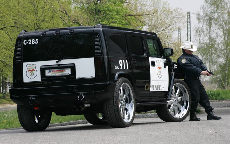 Sheriff in Uniform — Black