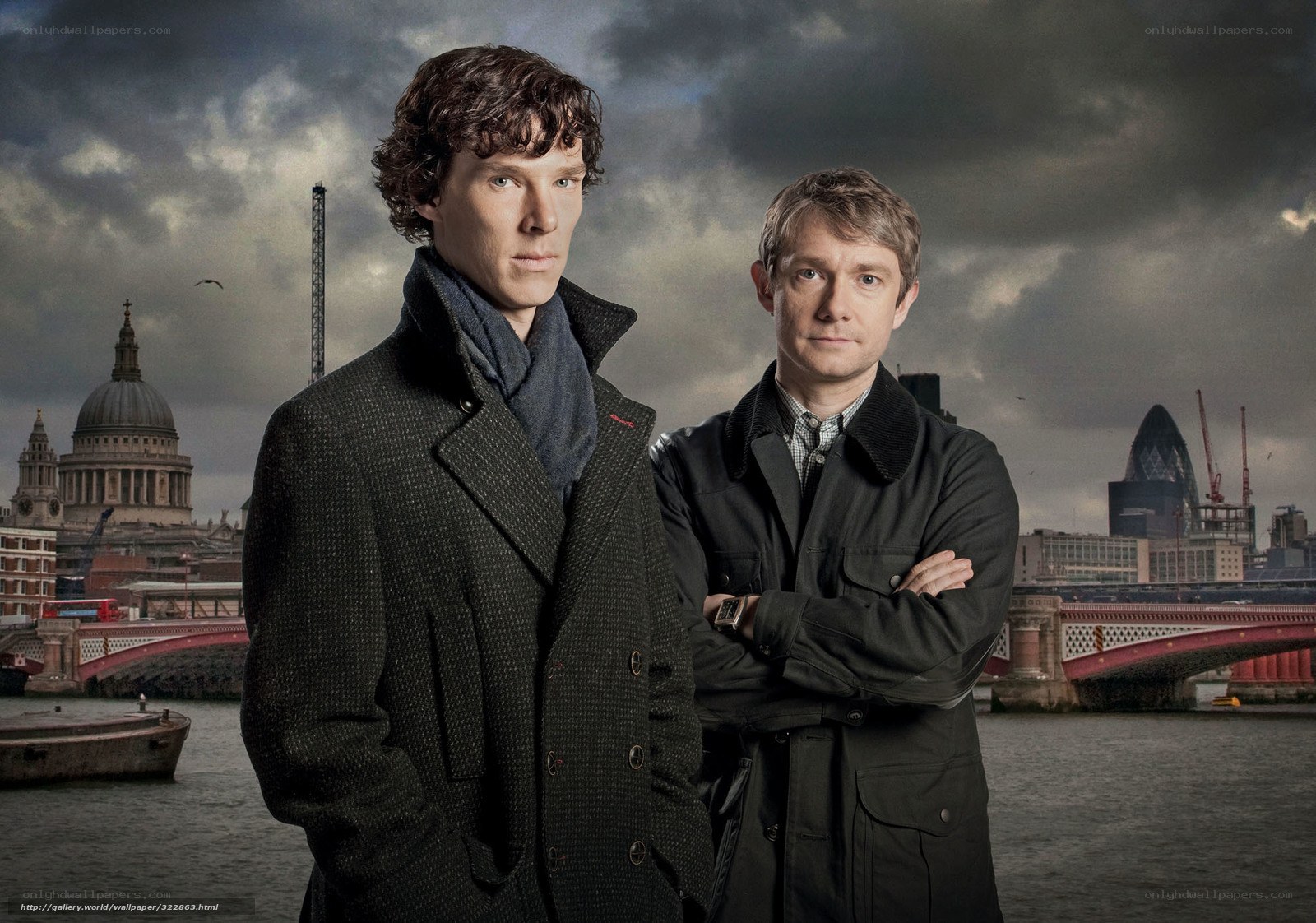 Sherlock and Watson in London