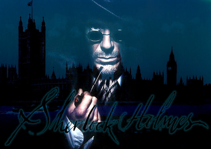 Sherlock Holmes Character — Blue