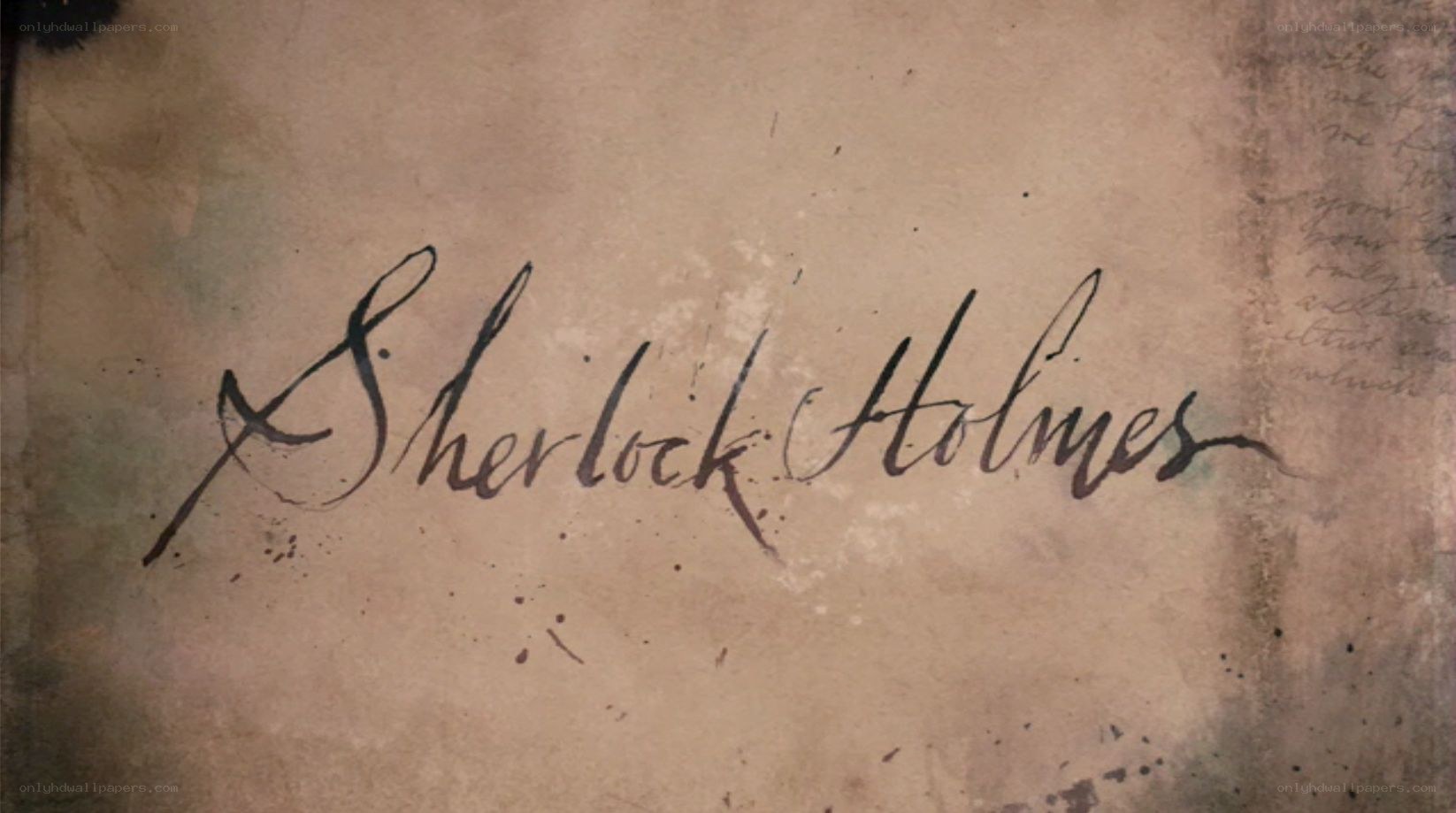 Sherlock Holmes signature