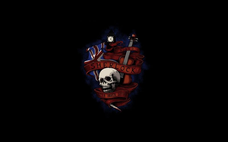 Sherlock Holmes themed emblem