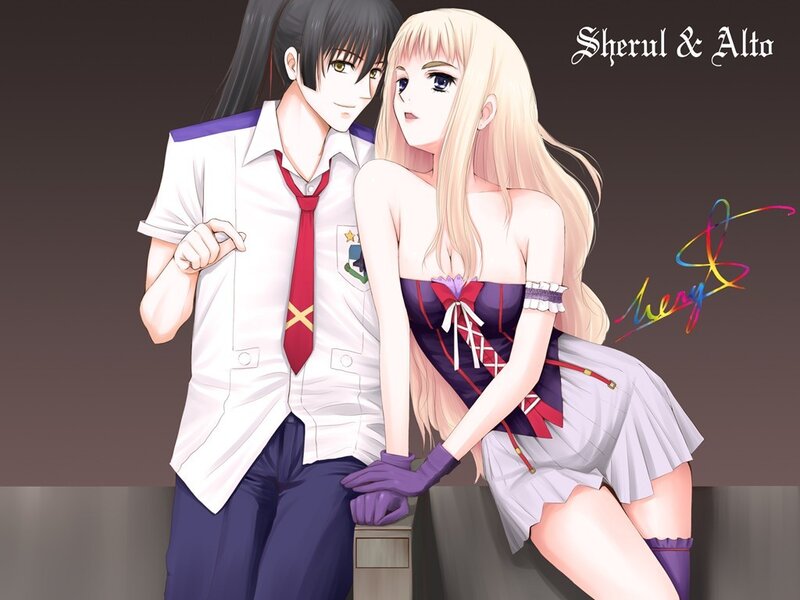 Sherul and Alto anime couple