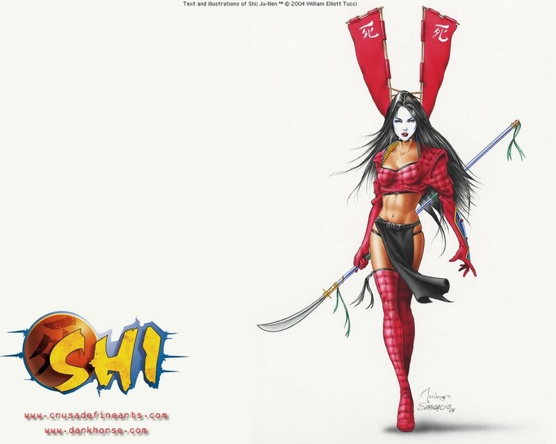 Shi character concept art