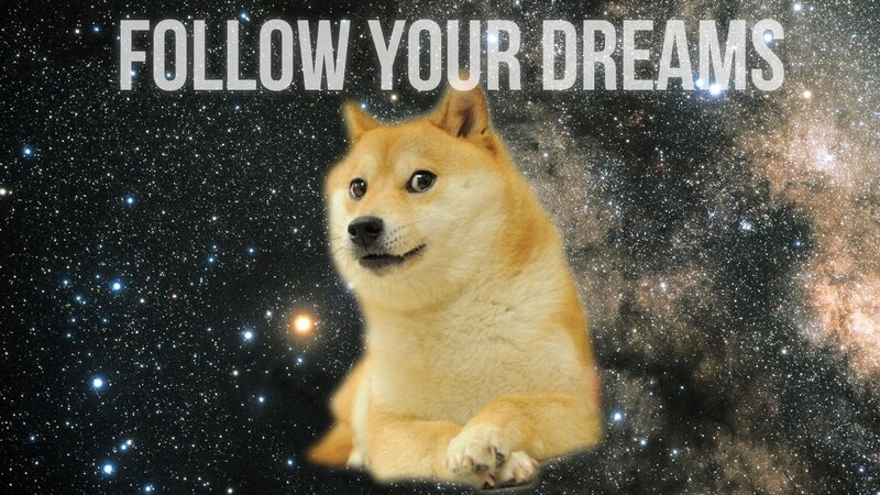 Shiba Inu Dog — Black, Cosmic