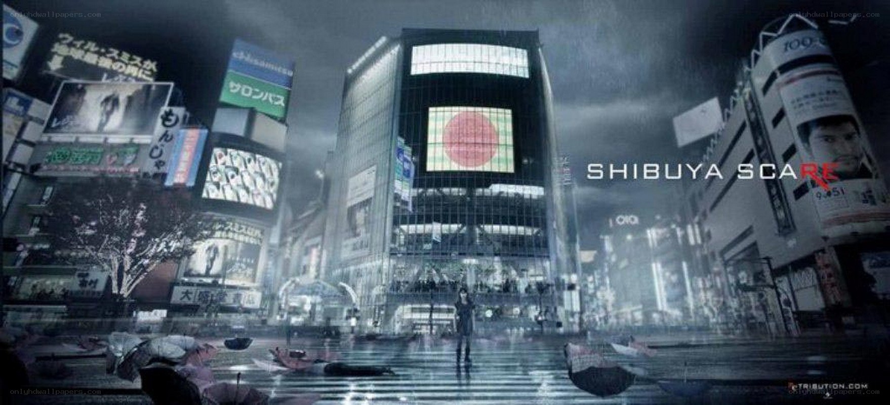 Shibuya Scare concept art