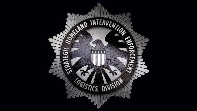 Shield Emblem with Eagle