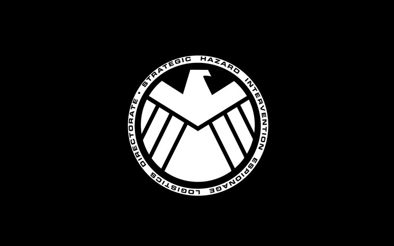 SHIELD Logo — Black