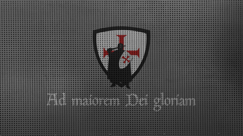 Shield with Knight Emblem