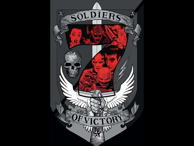 Shield with Soldiers