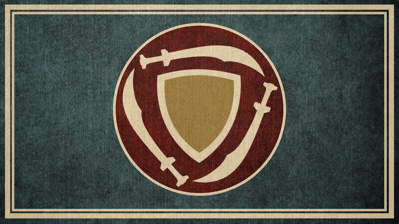 Shield with Swords Emblem