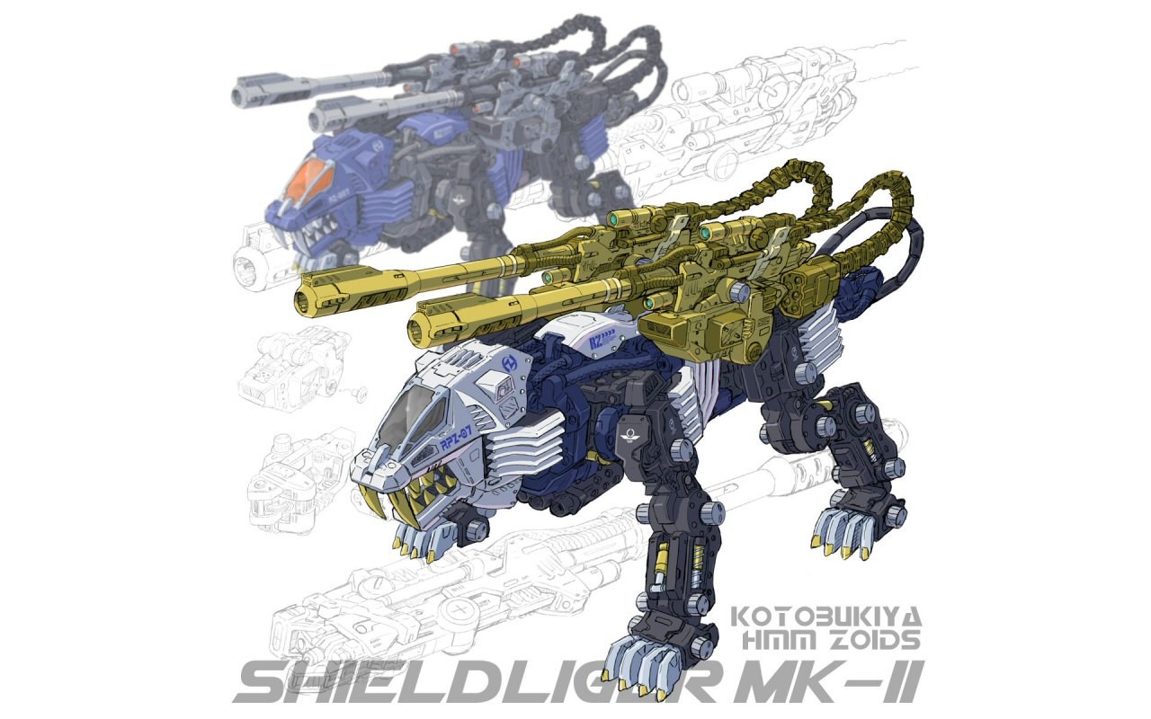 Shieldliger MK-II mecha design
