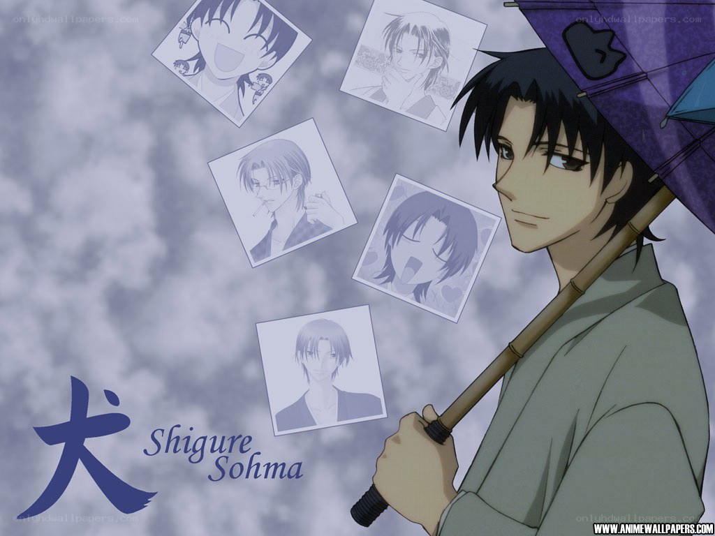 Shigure Sohma anime wallpaper