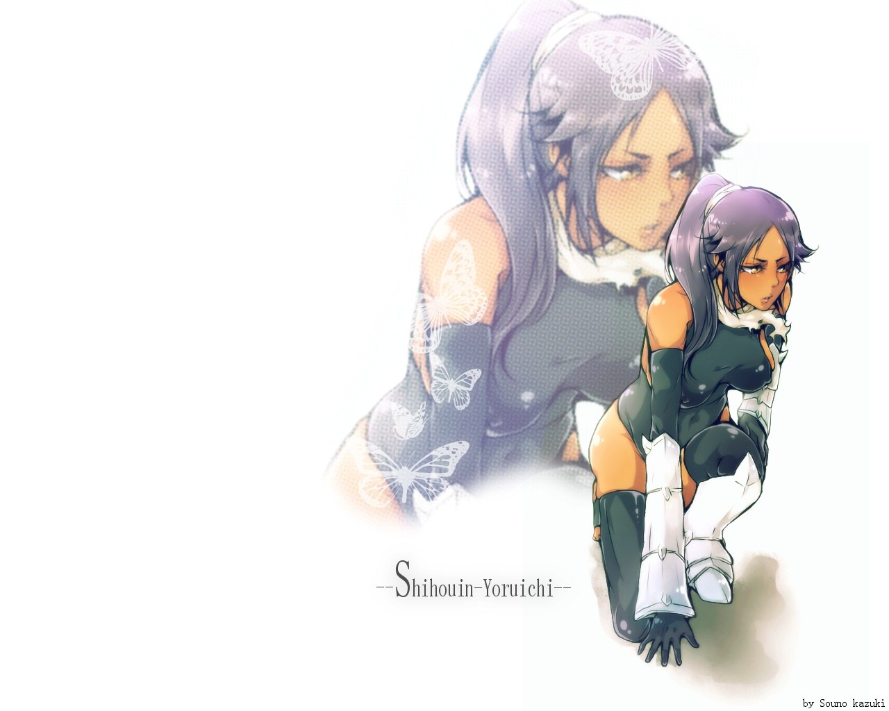 Shihouin Yoruichi artwork
