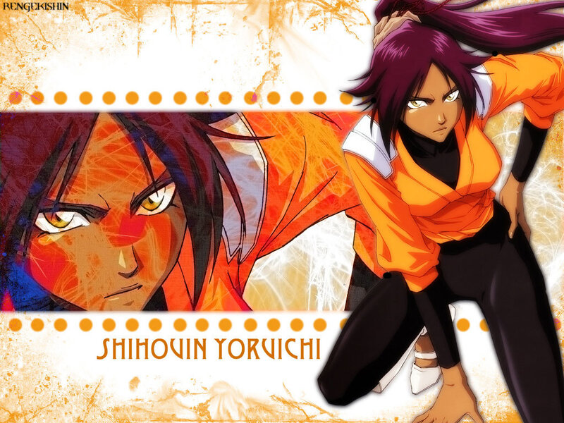 Shihouin Yoruichi character art