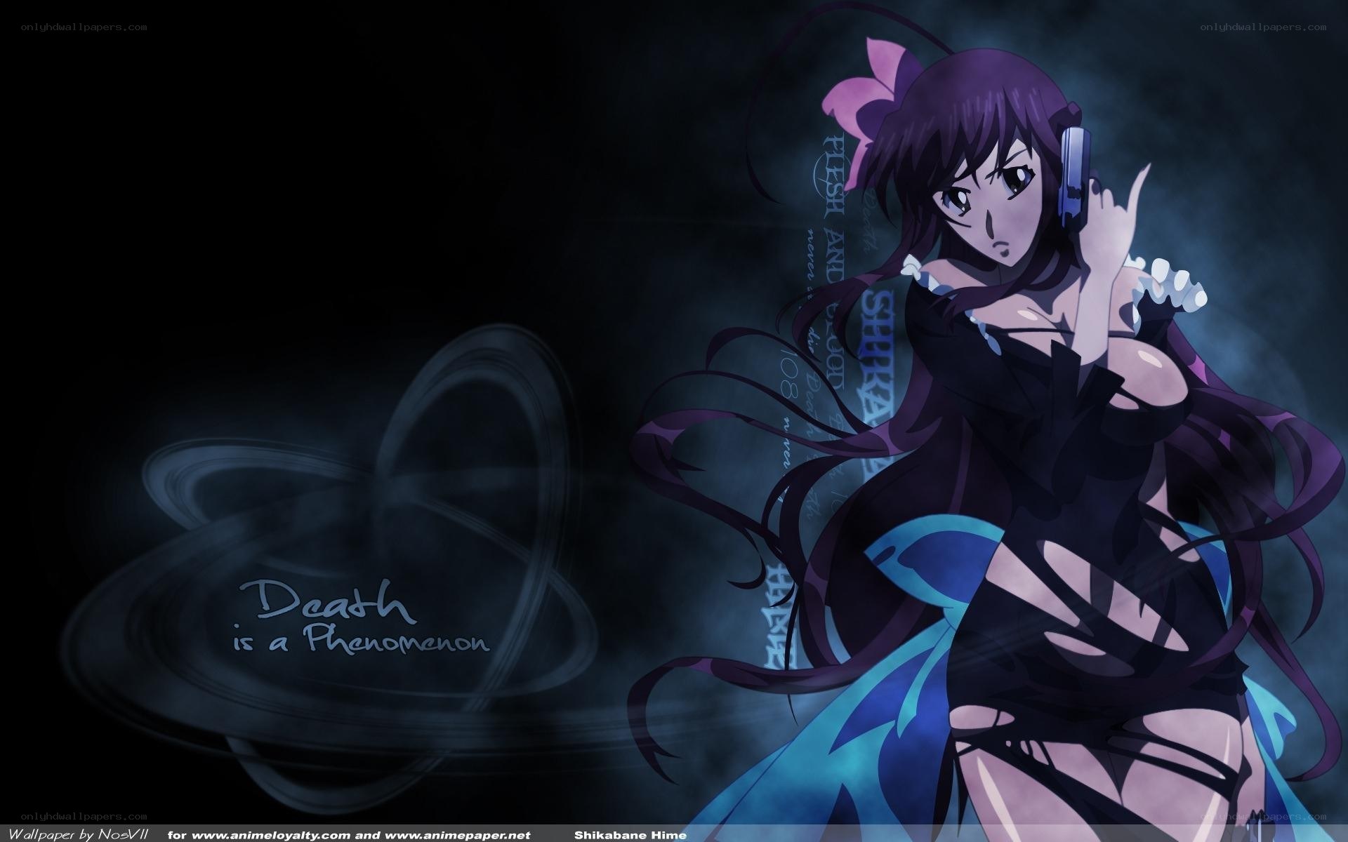 Shikabane Hime character wallpaper