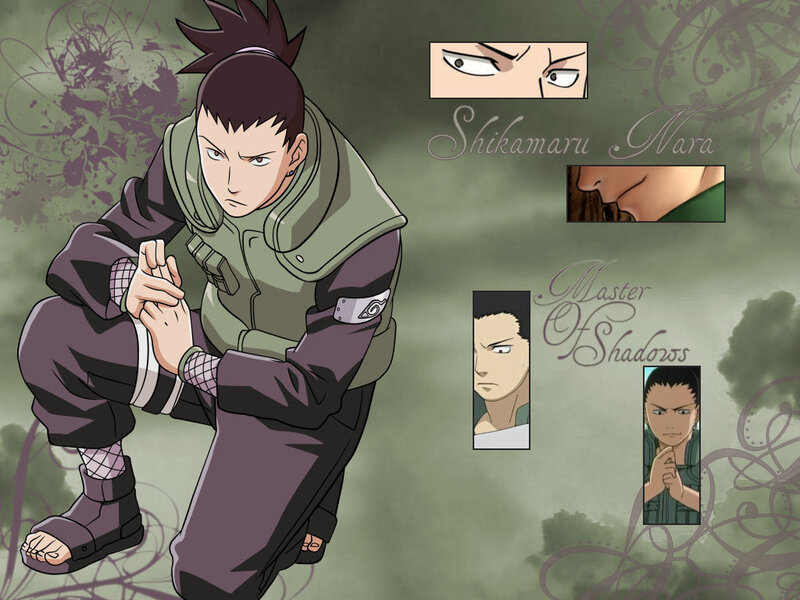 Shikamaru Nara character art