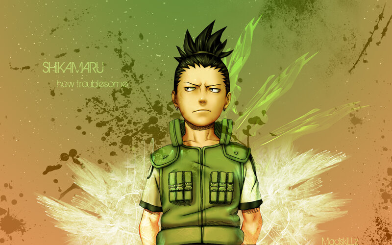 Shikamaru Nara character art