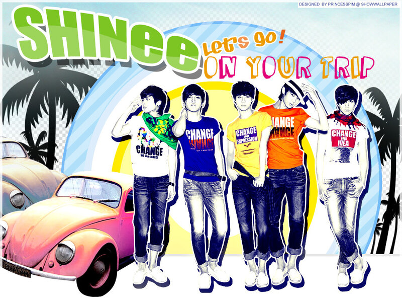 SHINee group promotional art