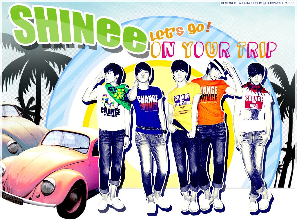 SHINee group promotional art