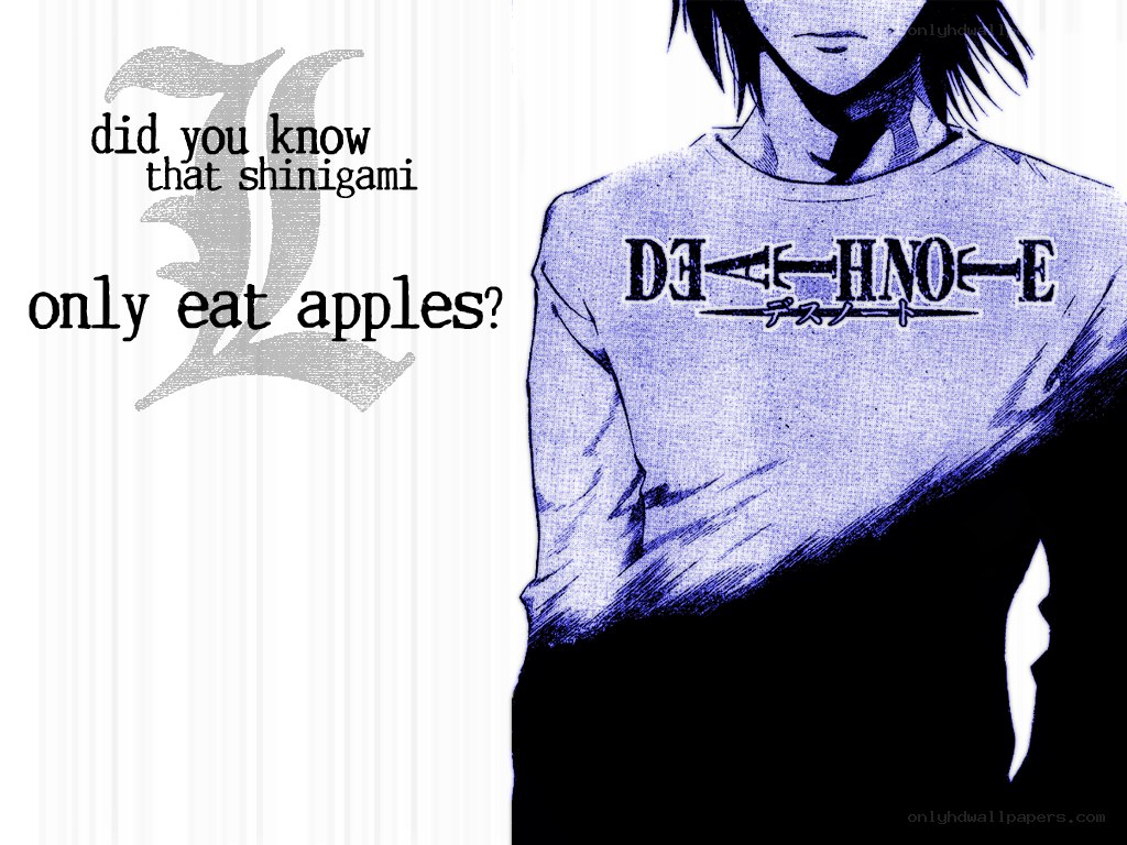 Shinigami only eats apples
