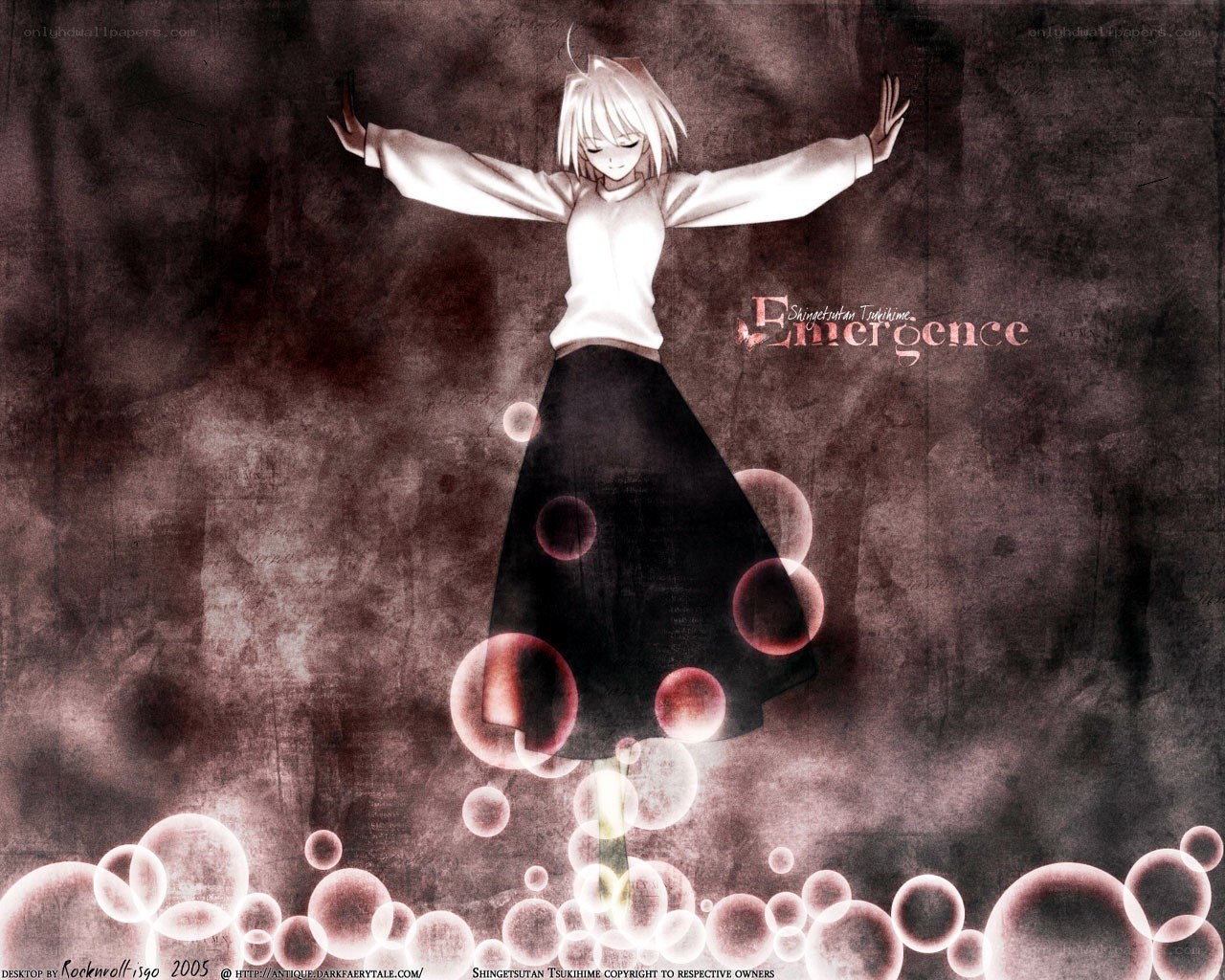 Shinigami with outstretched arms