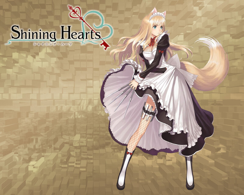 Shining Hearts character art