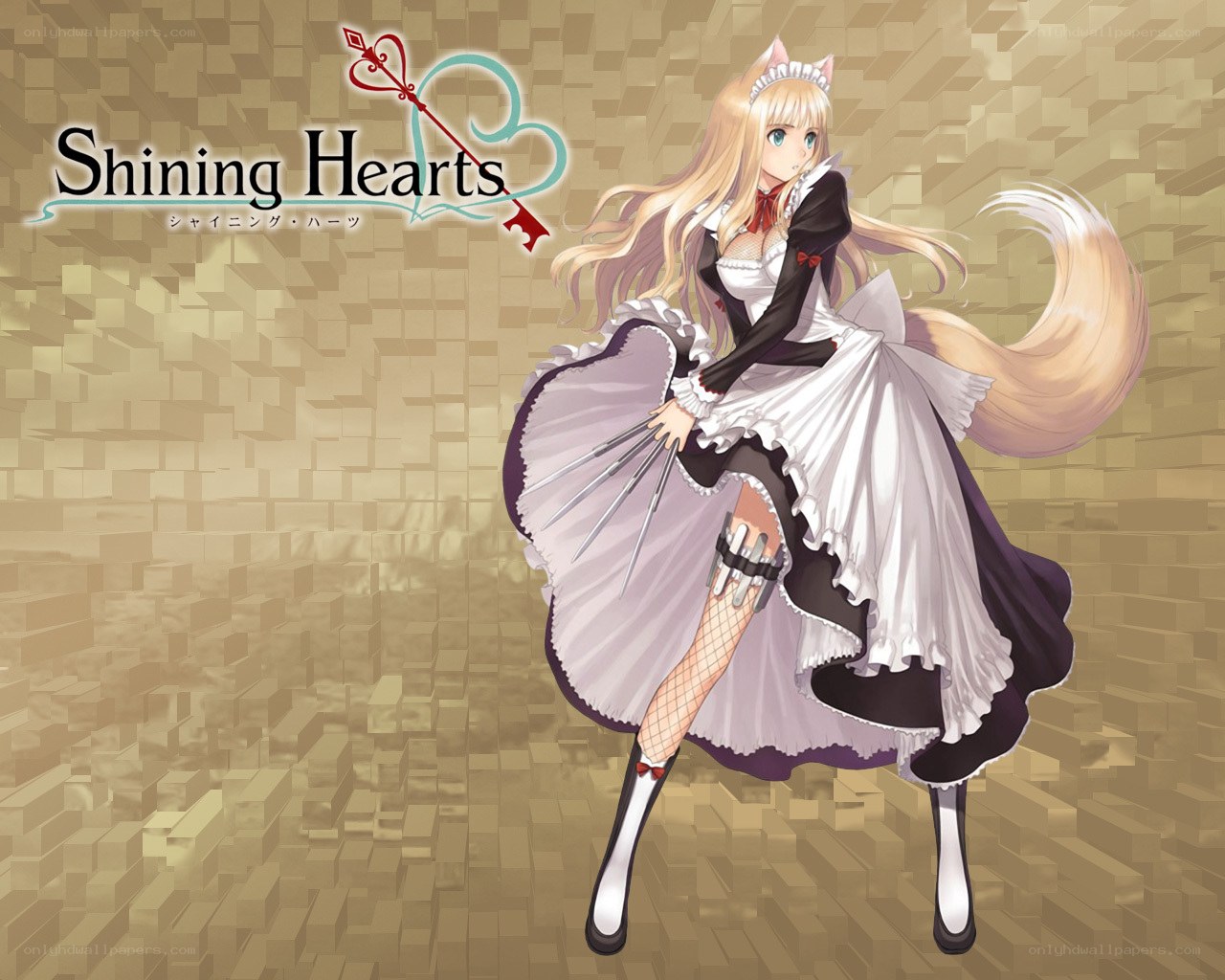 Shining Hearts character art