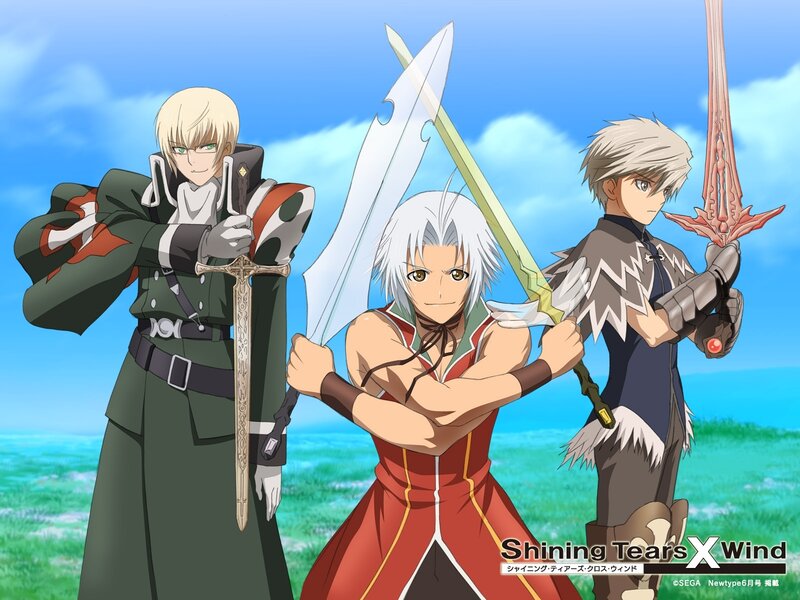 Shining Tears X Wind characters