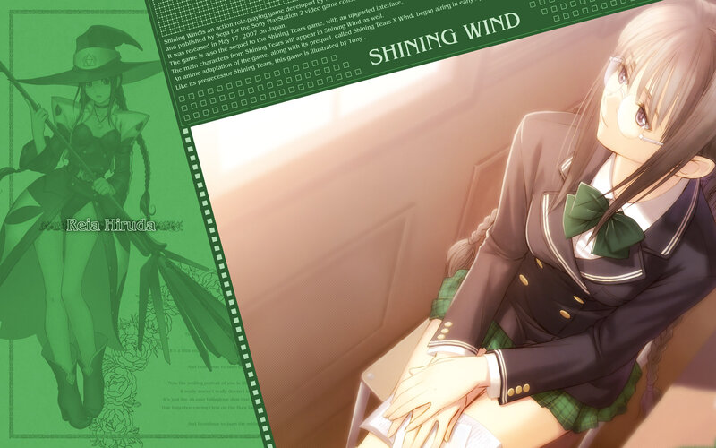 Shining Wind character art