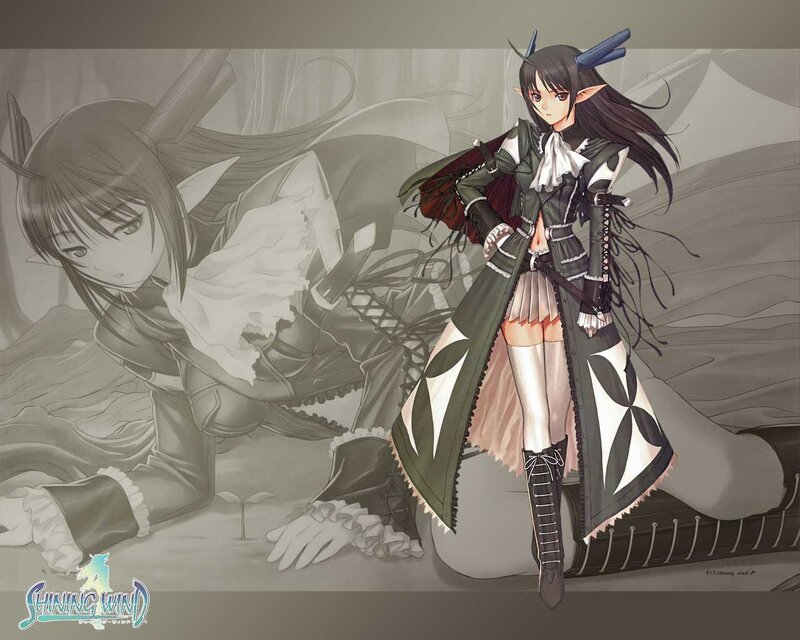 Shining Wind character art